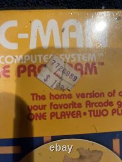 1981 Atari 2600 Pac-Man, Sealed, Orange Box MIB Factory Sealed, Shrink Wrapped