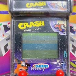 1999 Manley Toy Quest Crash Bandicoot Classic Arcade Electronic LCD Game New