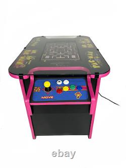 2 Sided Ms Pacman / Pacman Cocktail Arcade! With 516 Retro Classic Games