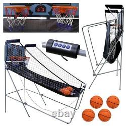 2 player LED Electronic Basketball Double Shot Hoops Arcade Indoor Sports Game
