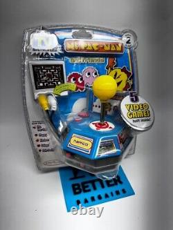 2006 Jakks Pacific Ms Pac Man Plug & Play TV Game 5 Vintage Arcade Games NEW