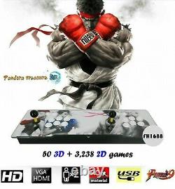 2020 Pandora Box 9H Pro 3288 3D & 2D Games in 1 Home Arcade Console 1080P HDMI