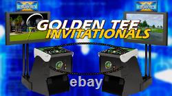 2021 Golden Tee HOME EDITION LIVE Golf Arcade IT Factory Pedestal FREE SHIP