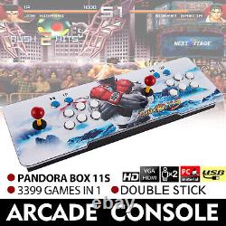 2022 Pandora Box 11S 3399 3D & 2D Games in 1 Home Arcade Console 1080P HDMI