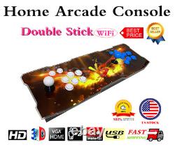 2023 WIFI 3D/2D Pandora's Box 10000 Video Game Double Stick Home Arcade Console
