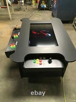3 Sided Cocktail Arcade with 32 Monitor