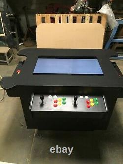 3 Sided Cocktail Arcade with 32 Monitor