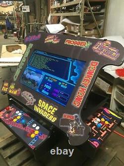 3 Sided Cocktail Arcade with 32 Monitor FREE SHIPPING