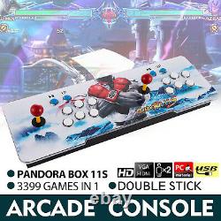 3399 in 1 Pandora Box 11s 2D/3D Retro Video Games Double Stick Arcade Console