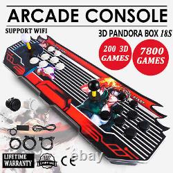 3D WIFI Pandora Box 18s 8000 In 1 Retro Video Games Double Stick Arcade Console