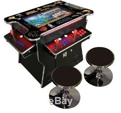 4 PLAYER Cocktail Arcade Machine3500 Classic Games 26.5 SCREEN BLACK