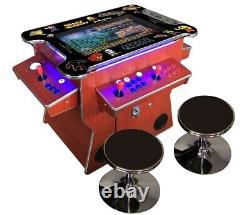 4 PLAYER Cocktail Arcade Machine3500 Classic Games 26.5 SCREEN CHERRY