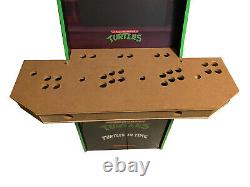 4 Player Arcade 1Up DIY Board With Plexiglass + Tmolding TNMT