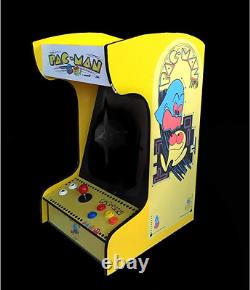 412 Pac-Man Classic Retro Games Yellow Tabletop Arcade Machine Brand New