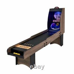 84 Inch Light Up Roll & Score Arcade Game Room Skee Ball Auto Ball Return NEW