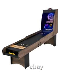 84 Inch Roll And Score Arcade Game Table Skee-ball Led Scorer