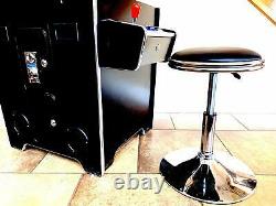 A pair of stools made for cocktail table arcade machine $149.00 on amazon
