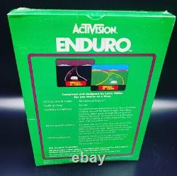 ATARI 2600 ACTIVISION Enduro (1983) New Sealed Excellent Condition