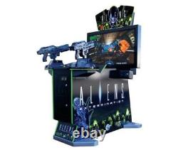 Aliens Extermination 42 Shooting Arcade Game Machine 2 Players Coin Operated