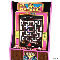 Anniversary 40th Ms Arcade1up Pac-Man New Arcade Partycade Games Wall Tabletop
