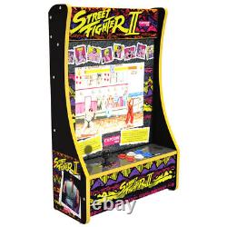 Arcade 1UP Street Fighter II 8 in 1 Partycade Retro Arcade Video Game Cabinet