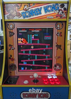 Arcade Arcade1up Donkey Kong complete upgraded PartyCade with Games