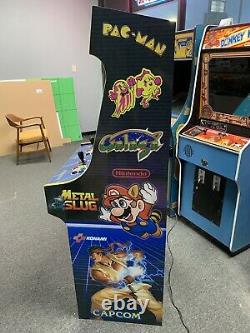 Arcade Cabinet Empty Project With Graphics Designed