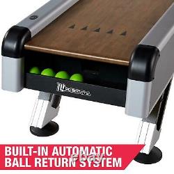 Arcade Skeeball 10' Game Room Table With LED Scorer, Lights, Real Sound Effects
