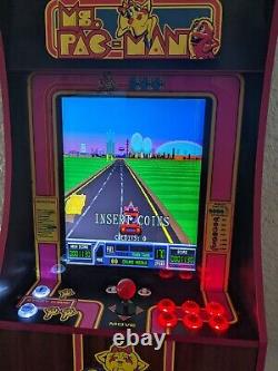 Arcade Super Pac-Man wall mount Arcade1up PartyCade complete with Games