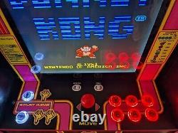 Arcade Super Pac-Man wall mount Arcade1up PartyCade complete with Games