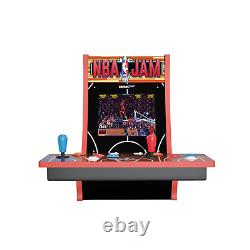 Arcade1UP NBA Jam (2-Player) Counter-cade with Lit Marquee, Port, and Headphone