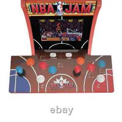 Arcade1UP NBA Jam (2-Player) Counter-cade with Lit Marquee, Port, and Headphone