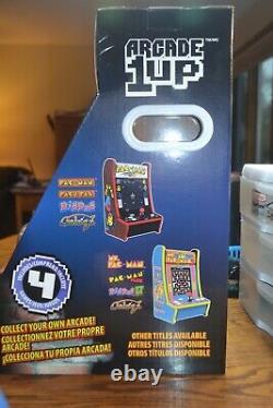 Arcade1UP Pac-Man 40th Anniversary 4 Games Counter-Cade NEW in BOX FREE S/H