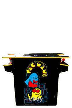 Arcade1UP Pac-Man Head-to-Head (H2H) 12 Games in 1 Arcade Table w-Lit Deck New