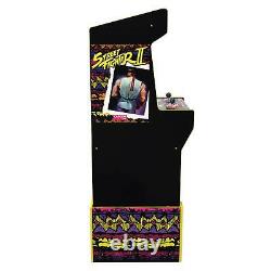 Arcade1UP Street Fighter Capcom Legacy Video Arcade Game With Riser 12 Games