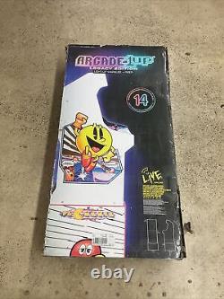 Arcade1Up Bandai Namco Pac-Mania Legacy Edition Arcade with Riser & Lit Mar