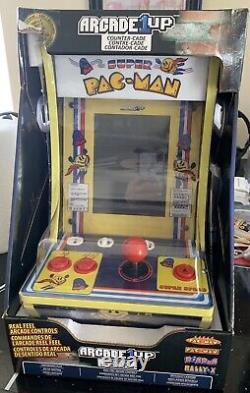 Arcade1Up Collectible PacMan CounterCade Machine, 5 Games in 1 NEWithOP