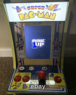 Arcade1Up Collectible PacMan CounterCade Machine, 5 Games in 1 NEWithOP