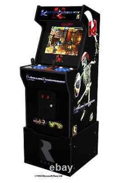 Arcade1Up Killer Instinct Wifi Enabled Arcade Cabinet with Riser and Stool