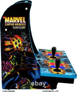 Arcade1Up Marvel Superheroes 2 Player Counter-cade with Marquee, Port and Headph