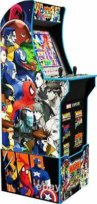Arcade1Up Marvel vs. Capcom Arcade Cabinet with Five Hit 2-Player Fighting Games