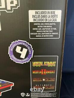 Arcade1Up Mortal Kombat II 2 Player 4 Games Counter-Cade NEW