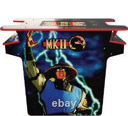Arcade1Up Mortal Kombat/Midway Head-to-Head Gaming Table with Light Up Decks Ne