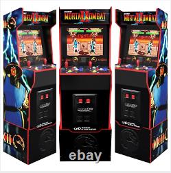 Arcade1Up Mortal Kombat Midway Legacy Video Arcade Game Machine With Riser New