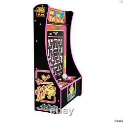 Arcade1Up Ms. Pac-Man Partycade 10 Games Lit Marquee Stereo Arcade Dig Dug NEW