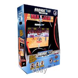 Arcade1Up NBA JAM Tabletop Arcade Machine Partycade 3 Games in 1 Video Game New