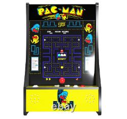 Arcade1Up PAC-MAN Tabletop Arcade Machine Partycade 12 Games in 1 Video Game New