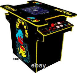 Arcade1Up PAC-MANT Head-to-Head Gaming Table & Light up Decks New