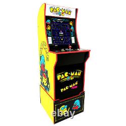 Arcade1Up Pac-Man Arcade Cabinet with Custom Riser Brand New