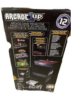 Arcade1Up Pac-Man Projektor Arcade 12-in-1 with Standup Game Pedestal NEW